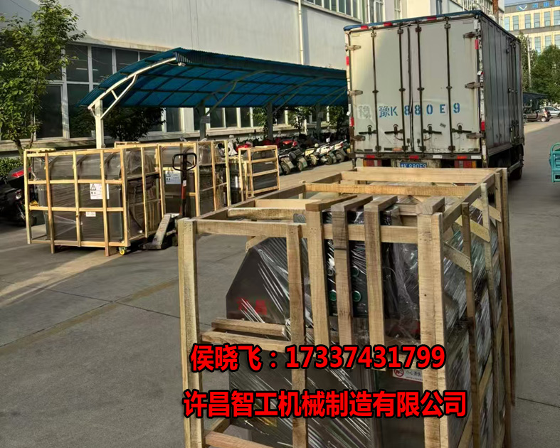 4.23日，合肥展會(huì)客戶訂購的機(jī)器陸續(xù)發(fā)貨